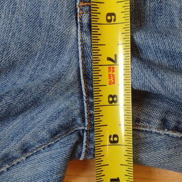 Billabong Distressed Flared Leg 5 Pocket Jeans Size 13 - Picture 9 of 11